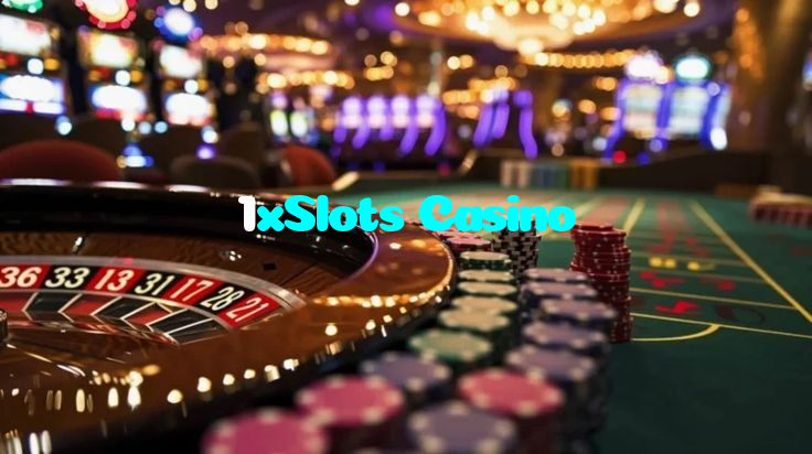 1xSlots Casino casino presented on mobile device in Pakistan with slots and live games